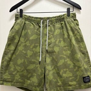 Poler Olive Green Shorts